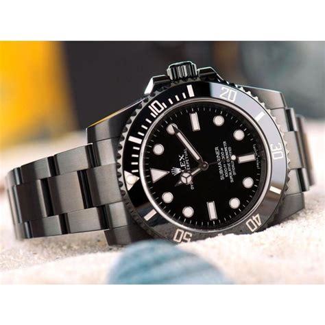 rolex black dlc|blacked out rolex submariner.